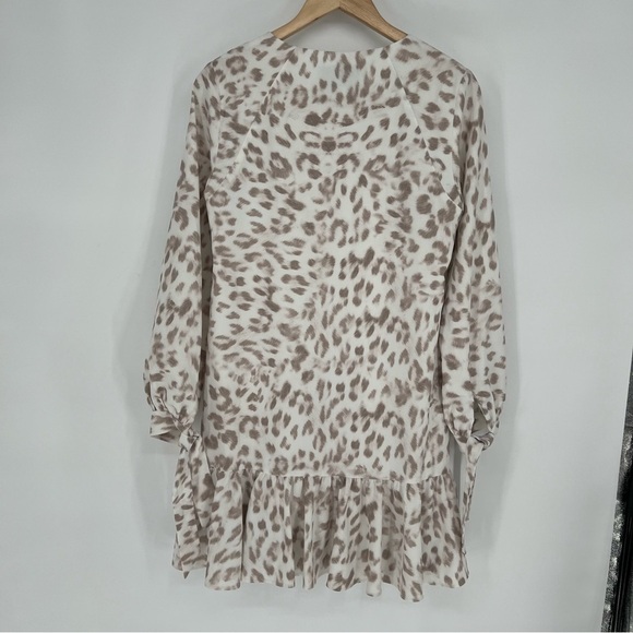 MARE MARE ANTHRO Felix White Leopard‎ Tunic Dress - Picture 7 of 14